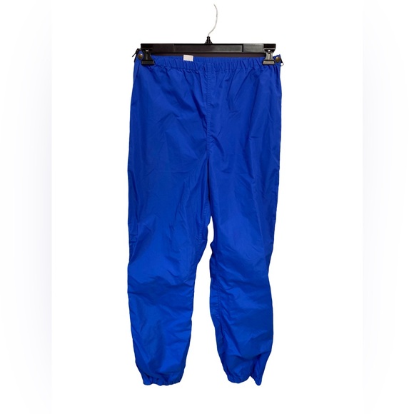 Vintage 1980s Made in USA LL Bean Blue Nylon Anorak Jacket  And Track Pants Suit - Picture 4 of 5